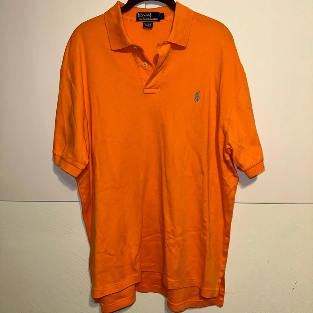 Ralph Lauren Bright Orange Polo Shirt